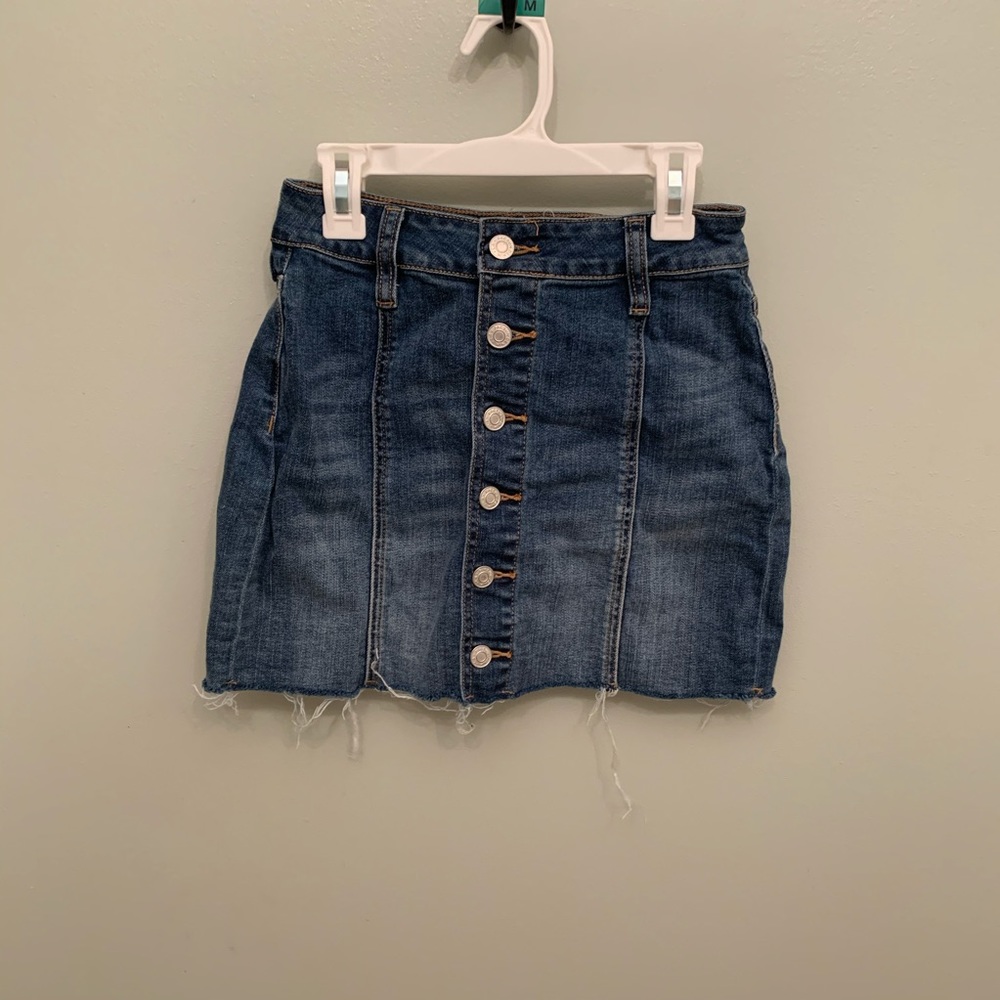 Denim Mini Skirt
